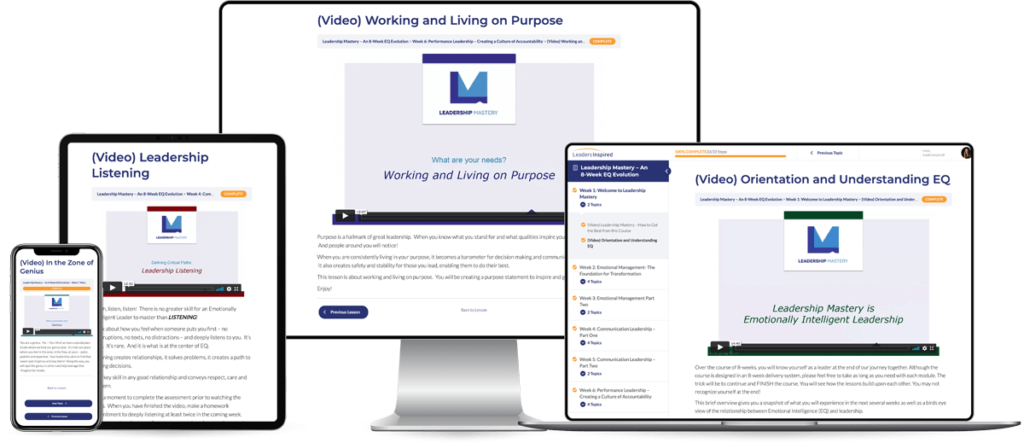 Leaders Mastery Course